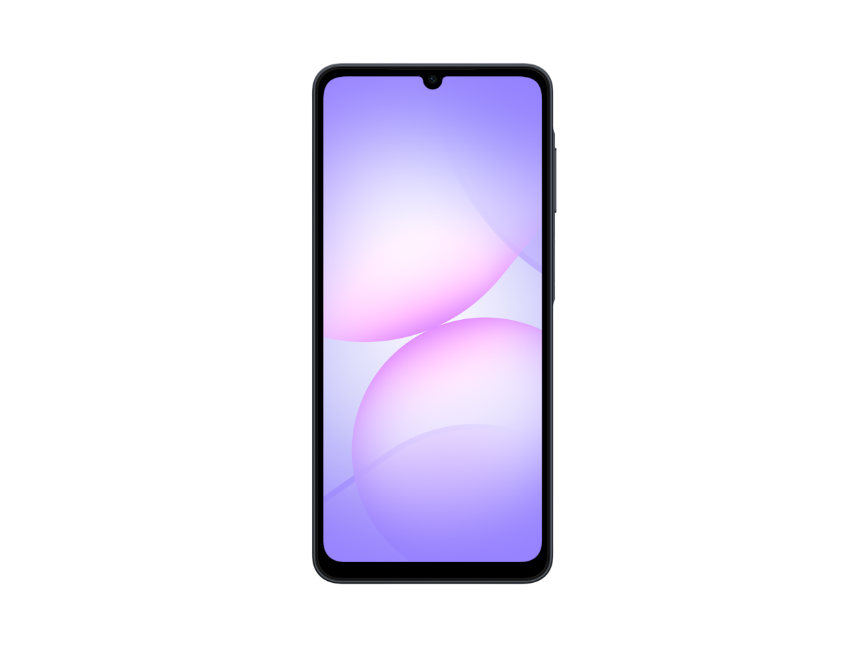 Galaxy A07 Front2 Black 